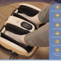 Cloud Massage Shiatsu Foot Massager with Heat – Deep Kneading for Pain Relief