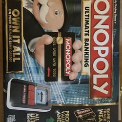 Monopoly Ultimate Banking board game-New
