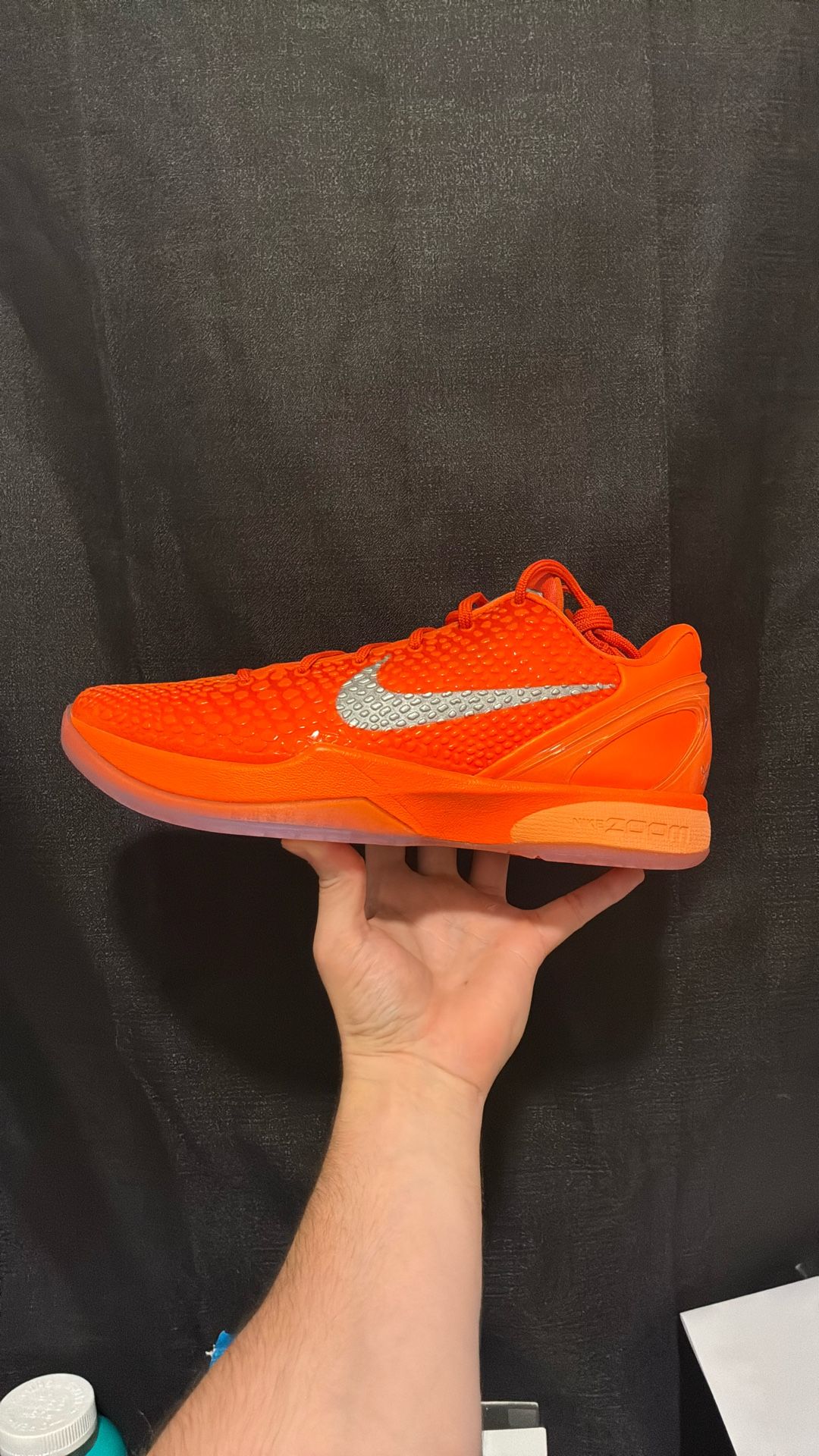 Nike Kobe 6 Protro ‘Total Orange’ Size 11.5 US