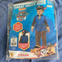 Paw Patrol Costume XS(3-4)