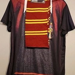 Harry Potter T-shirt and scarf combo