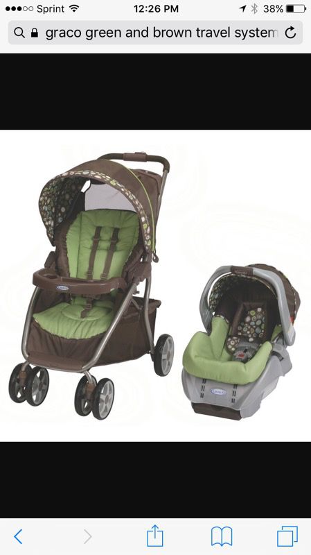 Carseat baby travel system