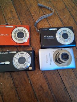 Digital cameras $150 for all missing batteries