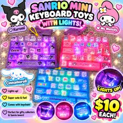 Hello kitty and friends keyboards