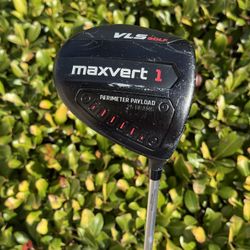 VLS Golf Maxvert 1 Driver | VLS Golf Senior Plus 50g | RH | VLS Grip