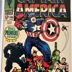 Captain America  Vol 1,  #100,  Published 4/1968