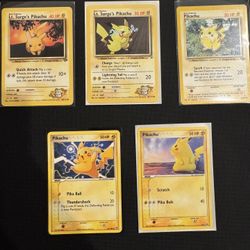 Pikachu lot Pokemon