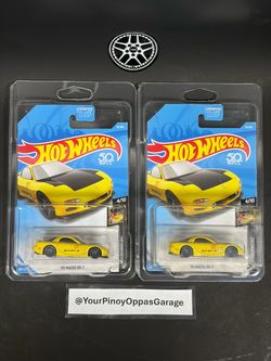 Hot Wheels - Nightburnerz #4/10 - Yellow 1995 ‘95 Mazda RX-7 FD (FJX67)
