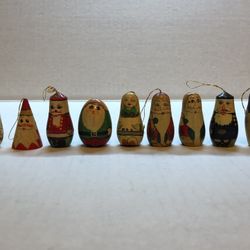 Nesting Dolls Ornaments 