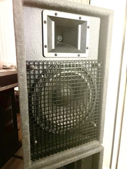 * PAS Professional Audio Systems * T1200 Passive  Reienforcement Speakers (pair) * 