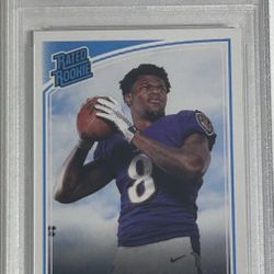 Lamar Jackson Rated Rookie PSA 10