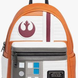 Loungefly Women's Star Wars Rebel Pilot Cosplay Mini Backpack Bag  - Disney