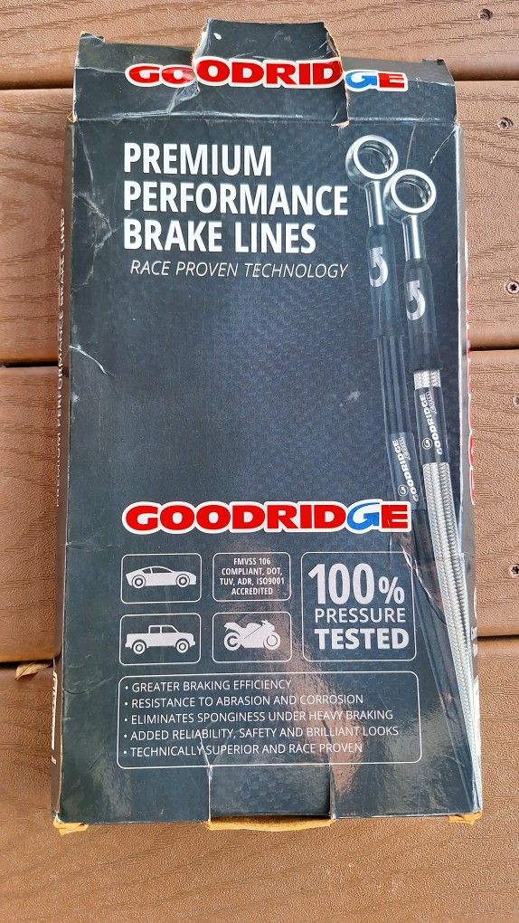 Audi TT Mk2 Goodridge stainless steel brake line kit