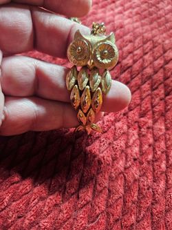 Vintage Owl Necklace  $10