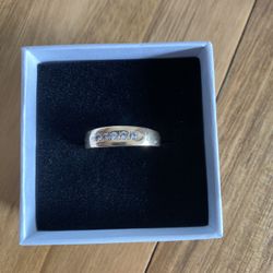 Men’s 14kt With 20 Points Of Diamonds 7.14 Grams 