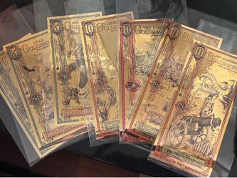 Goldback Notes Multi-State Collection – Various Denominations 24K Gold