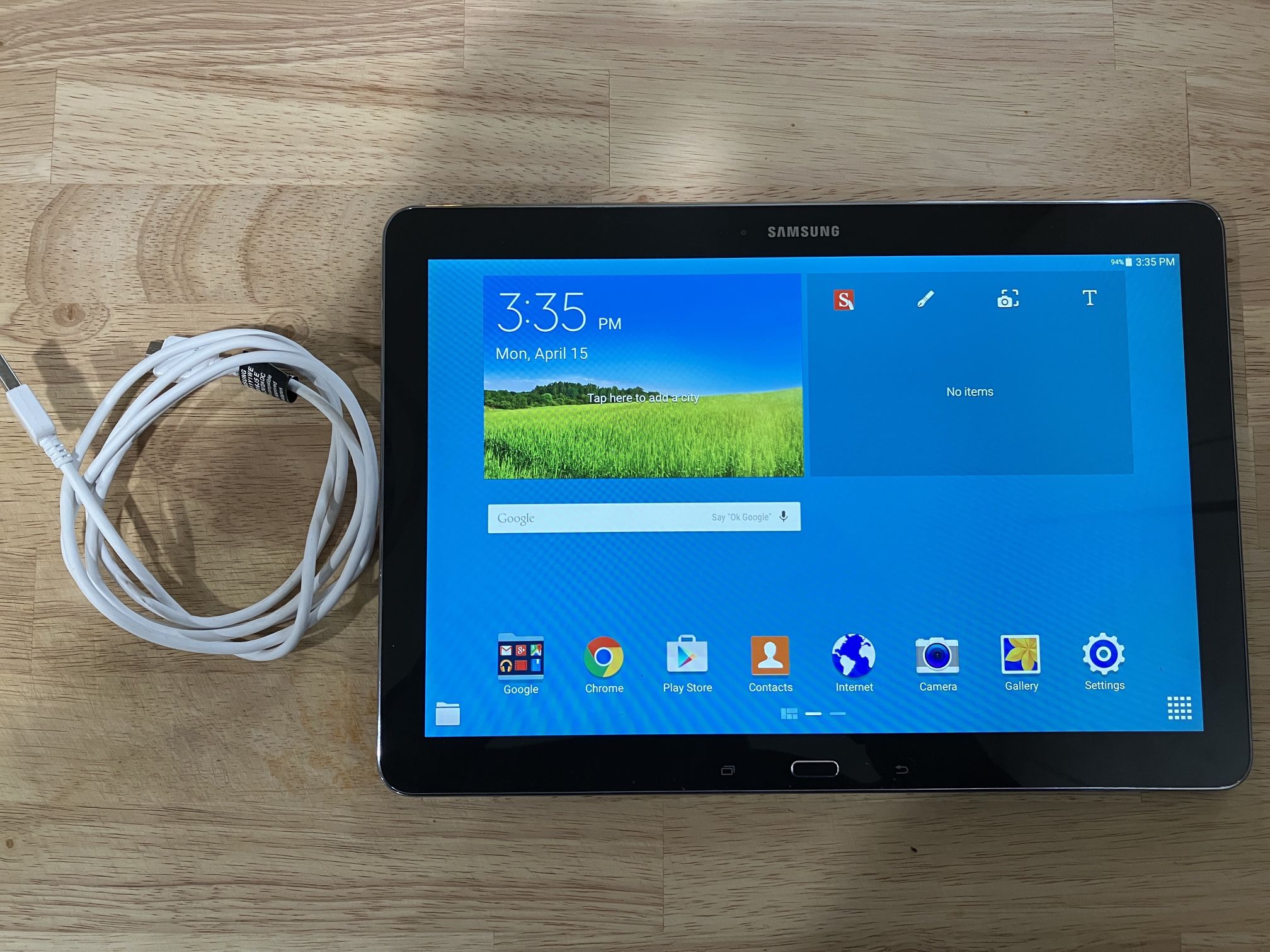 Samsung Galaxy Note Pro 12” Android Tablet - READ DESCRIPTION