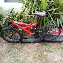   New E- Bike Carrier Fits Into 2" Vehicle Hitch With 5/8" Pin N Cotter Pin Cost $300 Plus Shipping So Half Price $150