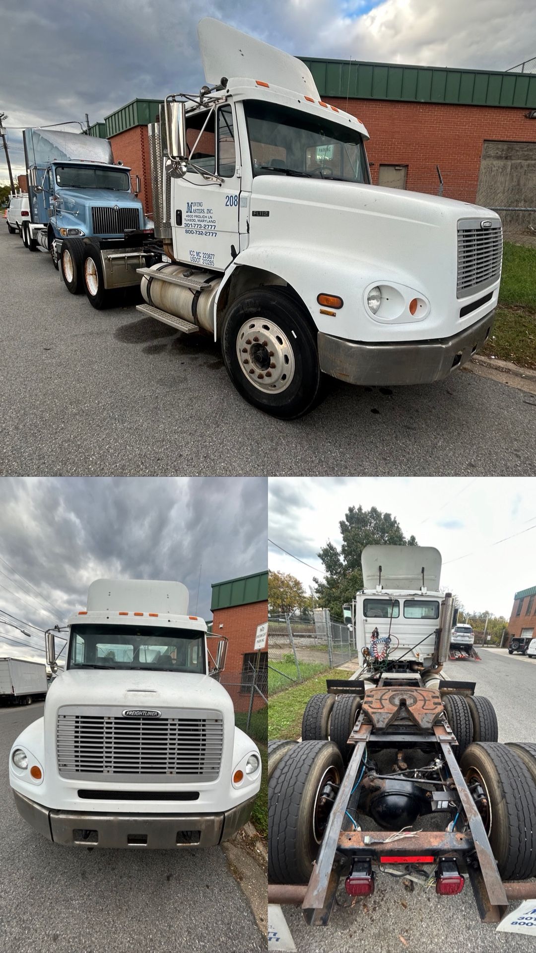 2003 Freightliner FL112 64ST Tractor Day Cab Tractor