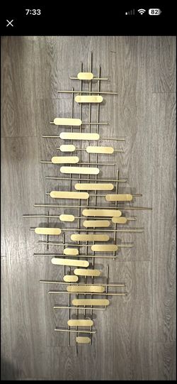 Gold 3D Metal art