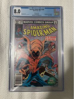 Amazing Spider-Man 238 cgc 8.0 newsstand