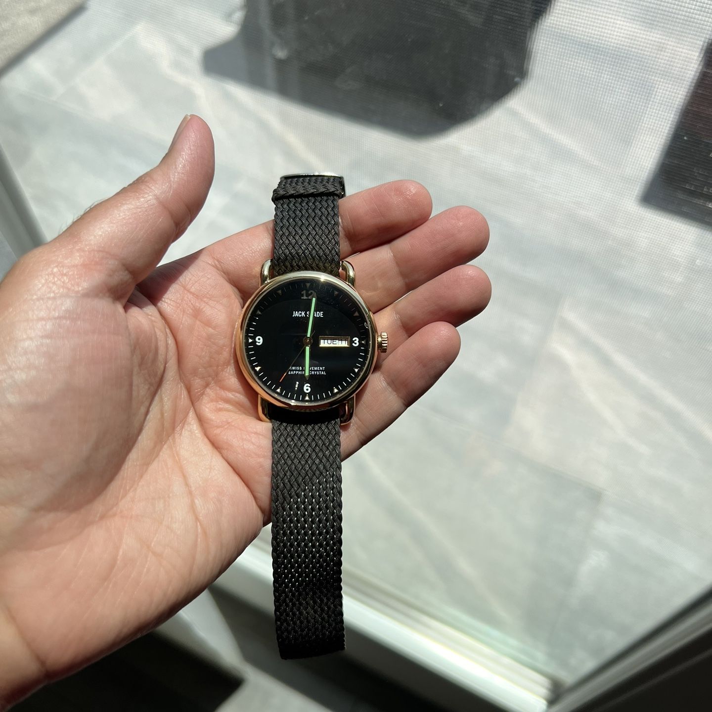 Jack Spade Watch - Swiss Movement Sapphire Crystal for Sale in