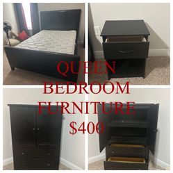 BEDROOM FURNITURE (4-PIECES)