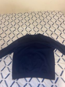 NABY BLUE CREW NECK SWEATER