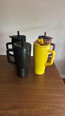 Free 4 Brumate water bottles with straws