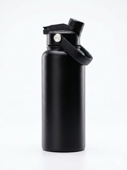 32 oz Water Bottle with 2-in-1 Straw and Spout Lid, Leak-Proof