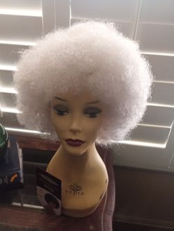 Ash Light Gray Afro Wig - New With Tag