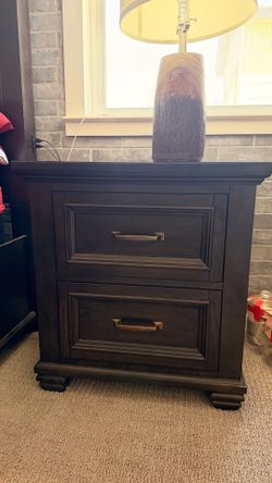 Nightstands (x2) with Charging Ports