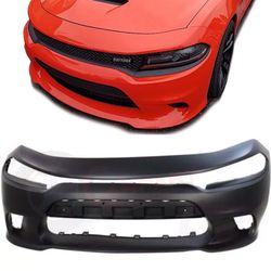 Dodge Charger Front Bumper 2015 to 2023 W/hood scoop models