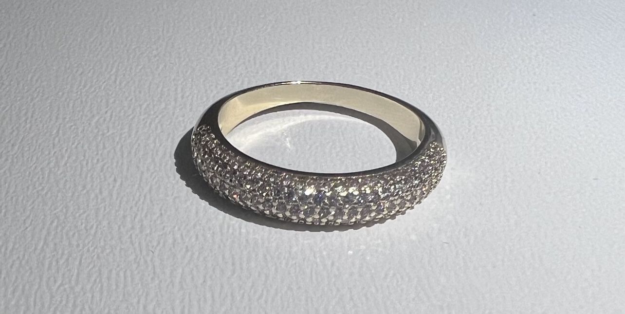 Crystal Pave Ring
