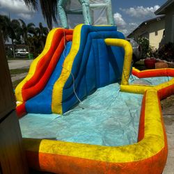 Water Slide- In Good Working Condition- Needs To Be Cleaned