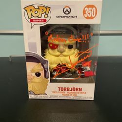 Torbjörn Pop Figure - Signed By Keith Silverstein