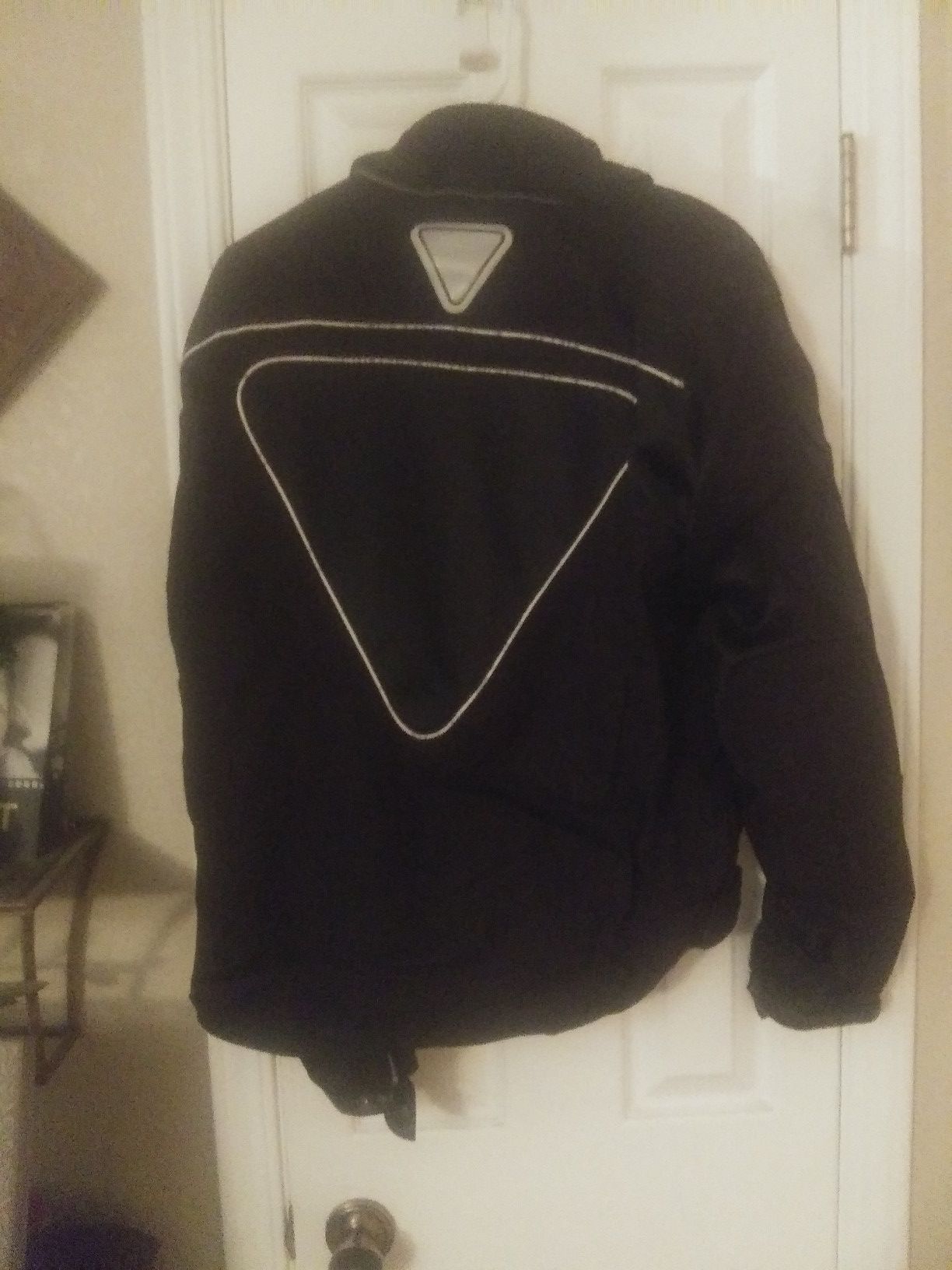 Triumph motorcycle jacket$60