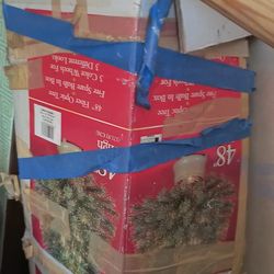 4 Foot Artificial Christmas Tree In Box