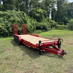 Load Trail 7 x 24 Equipment Trailer 21k