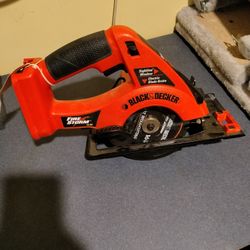 14.4v Black And Decker Circular Saw. Just Tool.