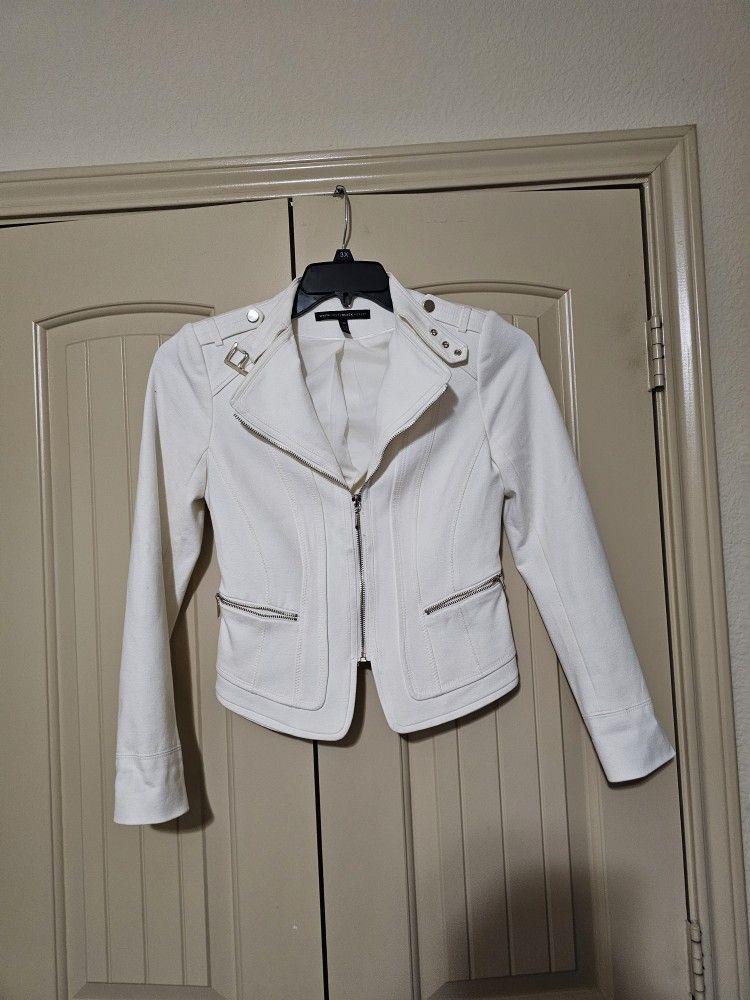 Women's Dress White Blazer Jacket