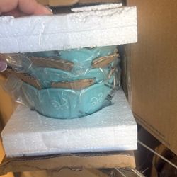 Bowls Para Salsas Set De 3 Azules