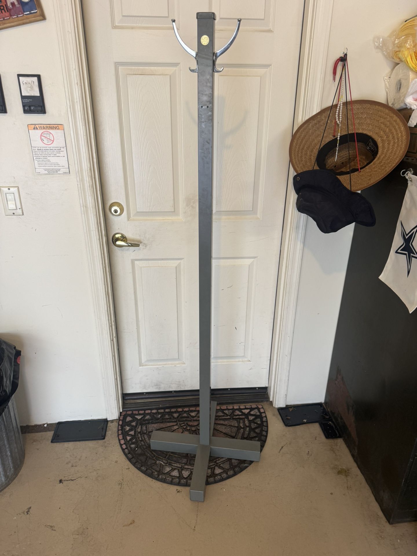 Globe Wernicke Vintage Metal Coat Rack