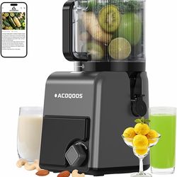 3-in-1 Cold Press Juicer Machine for Juice Sorbet Nut Milk