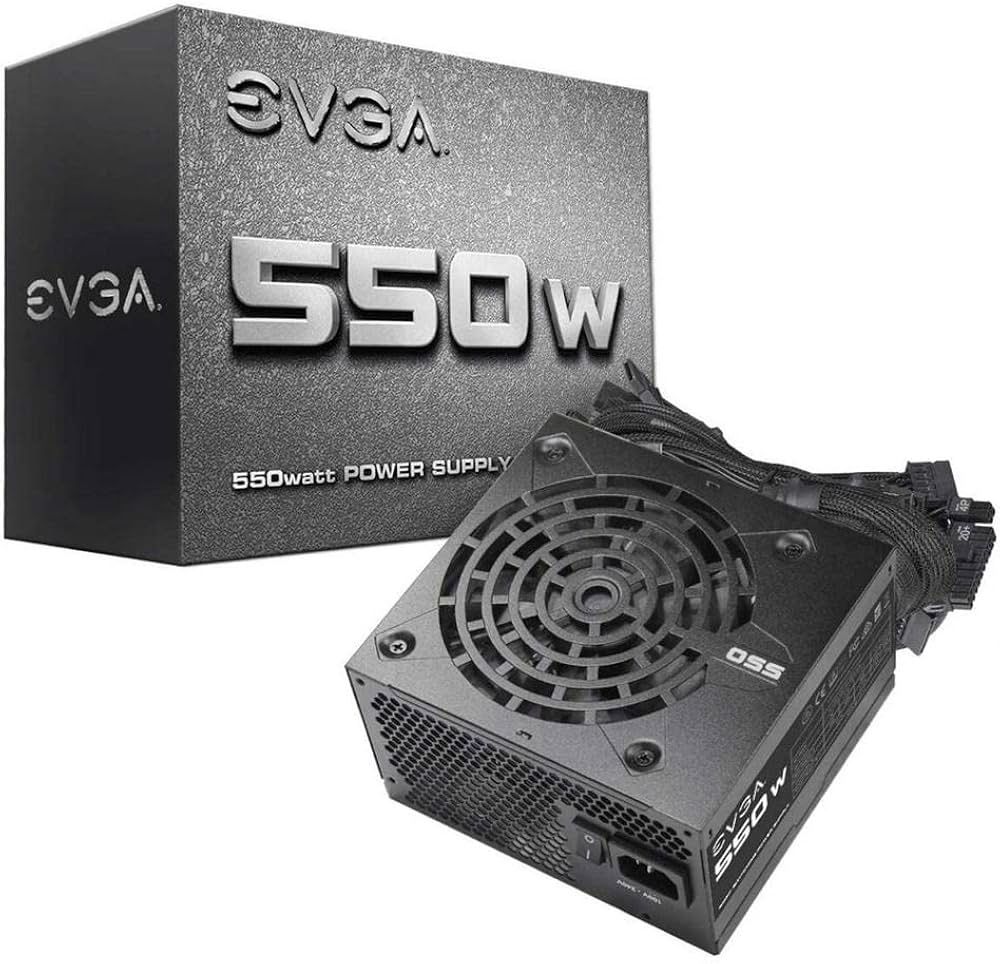 EVGA 100-N1-0550-L1 550 N1, 550W, Power Supply