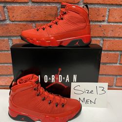 Nike Air Jordan 9 Retro ‘Chile Red’ Size 13