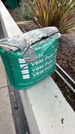 Half Bag Of Vbn Mortar $5