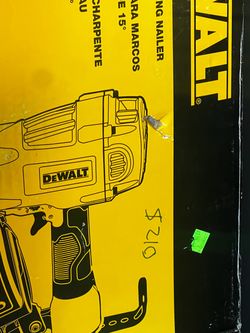 DeWalt Framing Nailer 15°