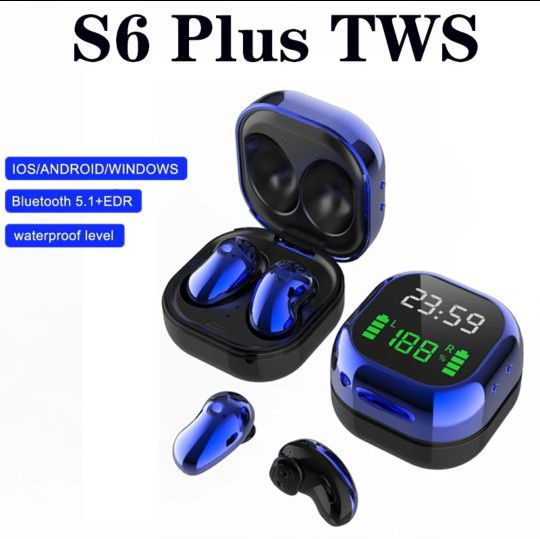 2x Headsets Of Wireless Bluetooth Headphones Tws For Iphone Samsung Android 