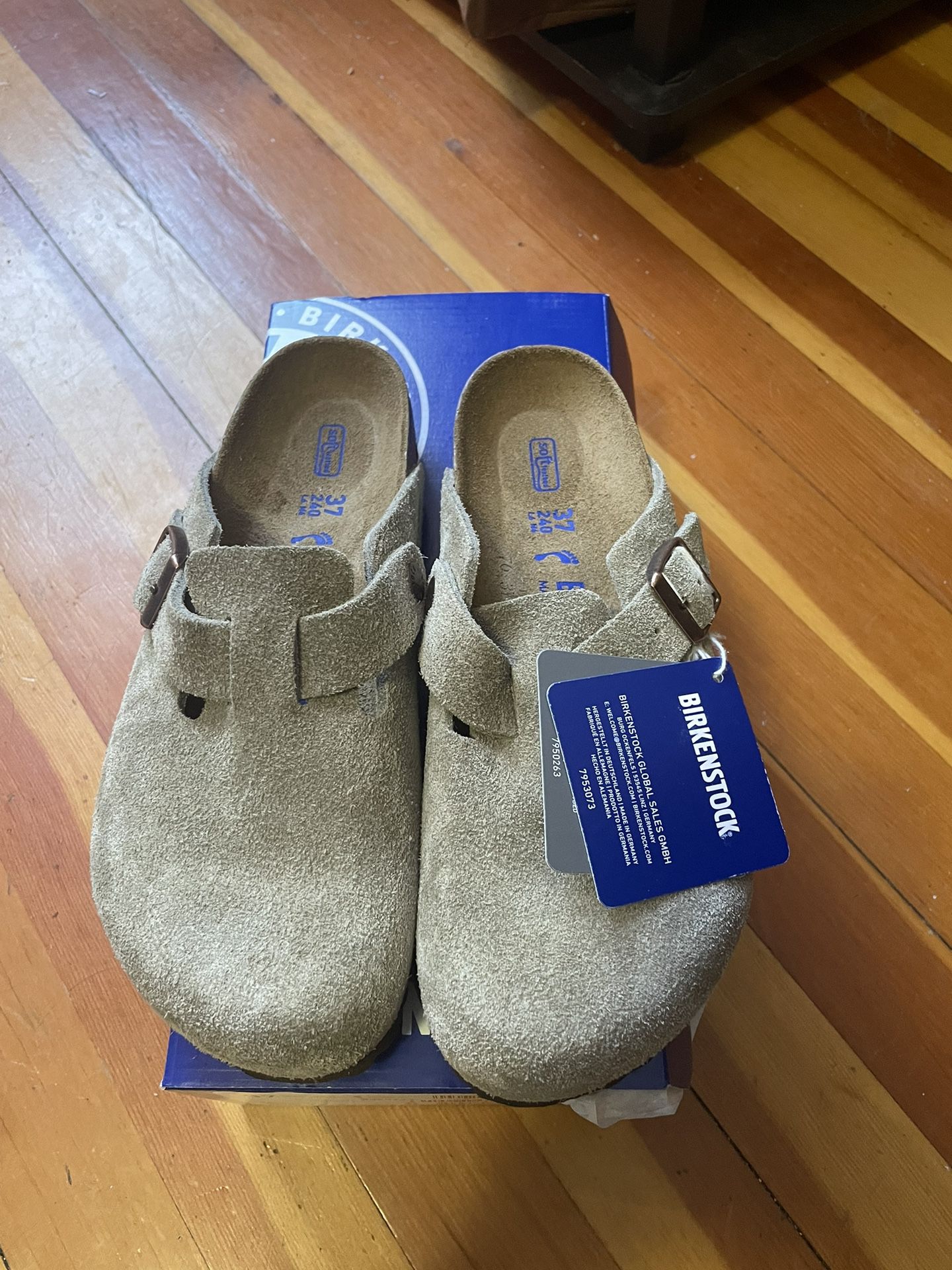 Birkenstock Boston taupe Sandal Size 6 US 